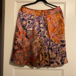 Caroline Biss Silk Skirt